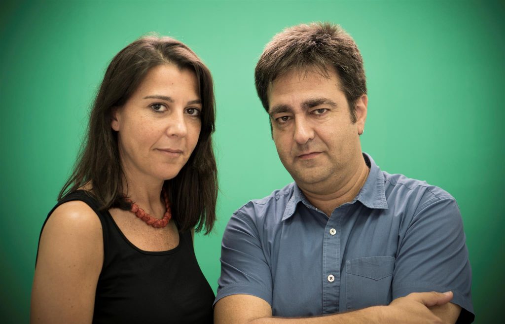 Pilar Crespo y Jesús Ponce, productora y director de 'La última toma'.