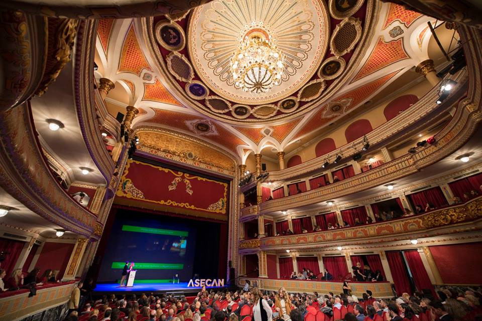 Vista del Teatro Lope de Vega de Sevilla en la entrega de los Premiso ASECAN del Cine Andaluz 2016. Foto: AF Picture