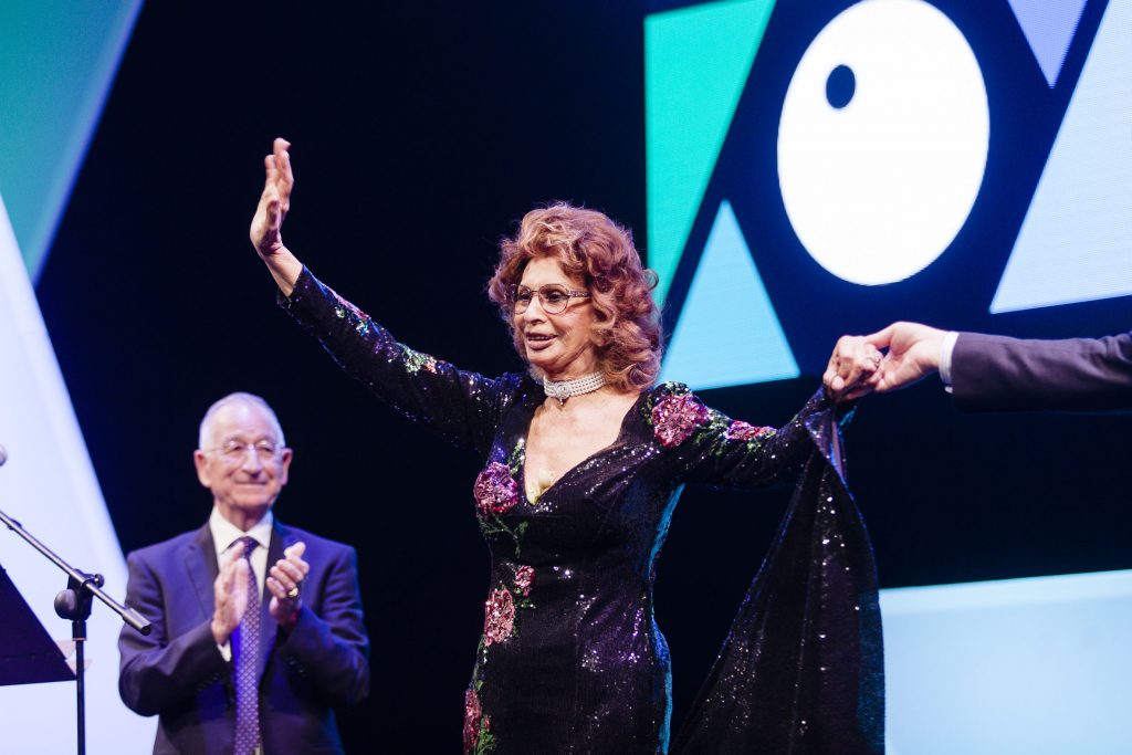 Sophia Loren en la Gala de Clausura del FICAL 2017