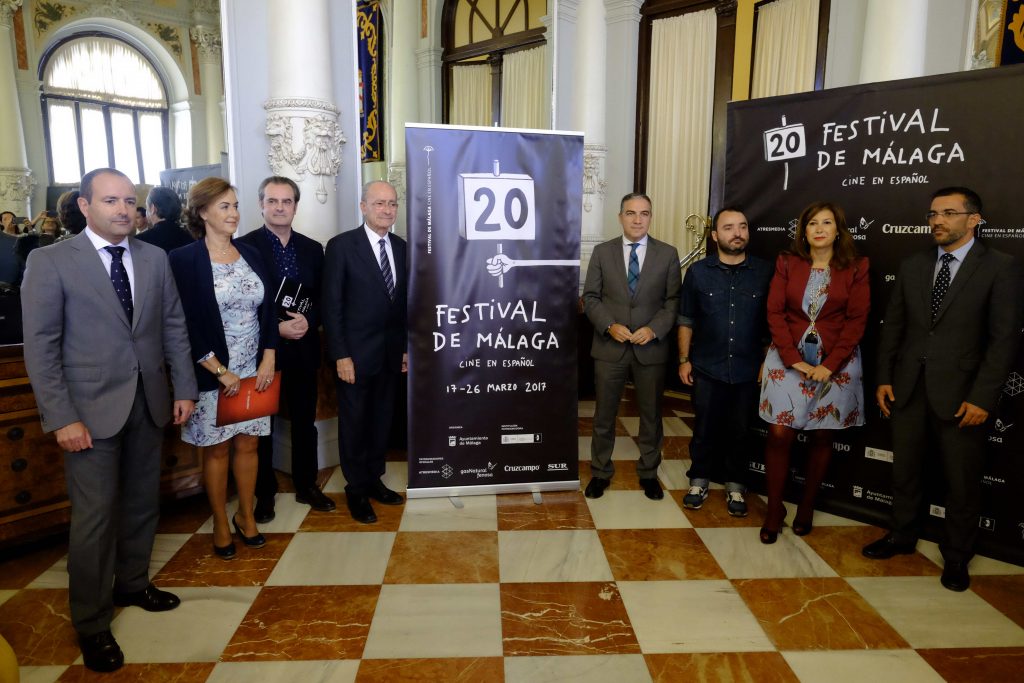 Presentación del cartel de la 20ª edición del Festival de Málaga.