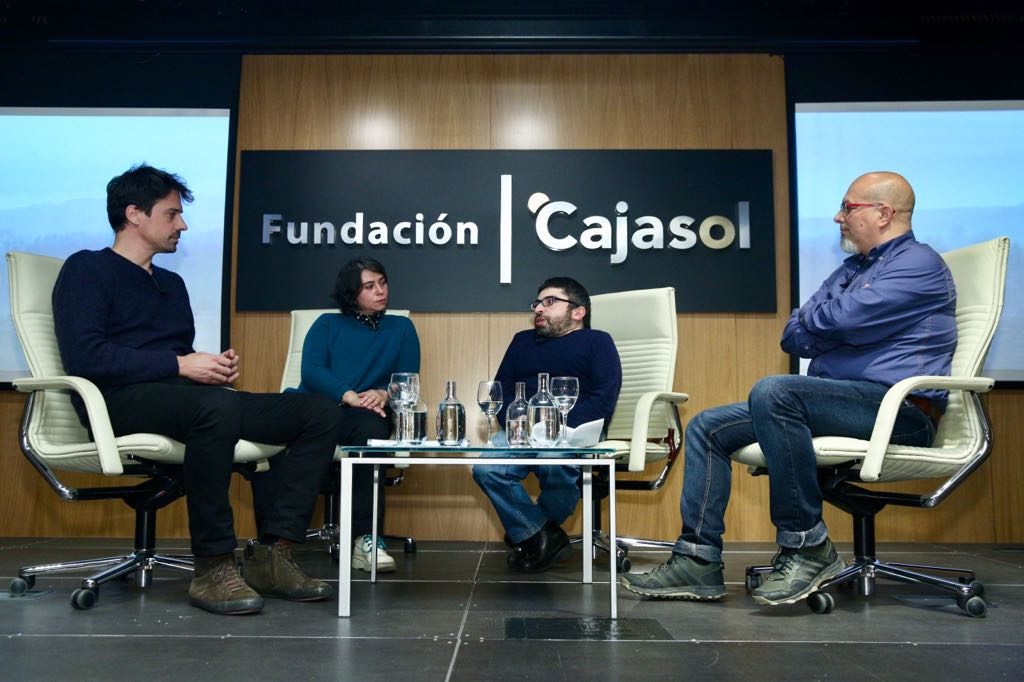 Manuel Muñoz Rivas, Mercedes Cantero, Juan Antonio Bermudez y Manuel García Moyano.