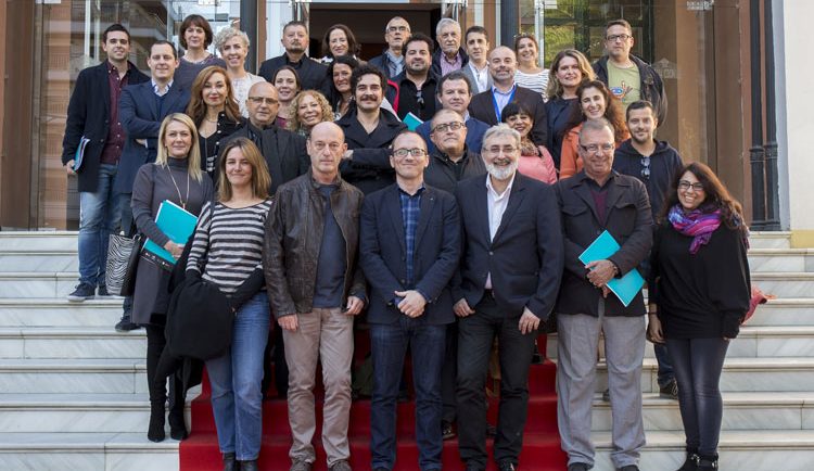 Reunión del sector en el Festival de Cine Iberoamericano de Huelva