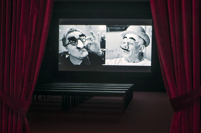 Proyección incluida en la exposición 'Y Fellini soño con Picasso'.
