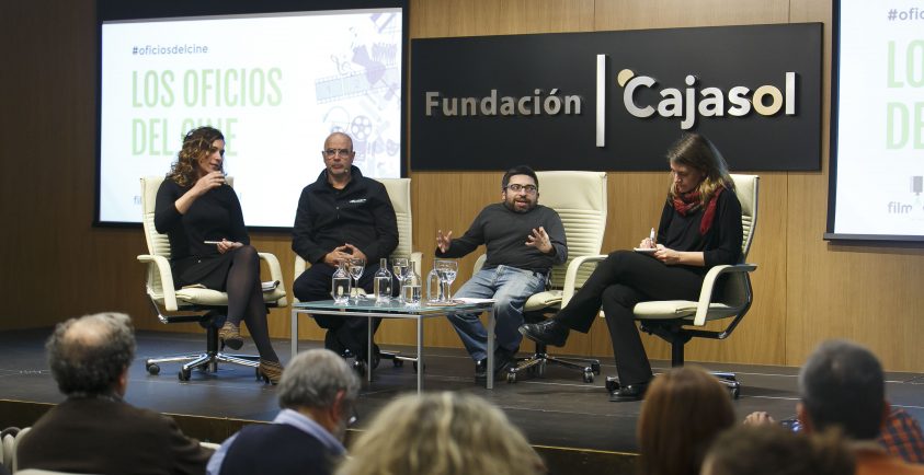Agus Jiménez, Ernesto Chao, Juan Antonio Bermúdez y Manuela Ocón.