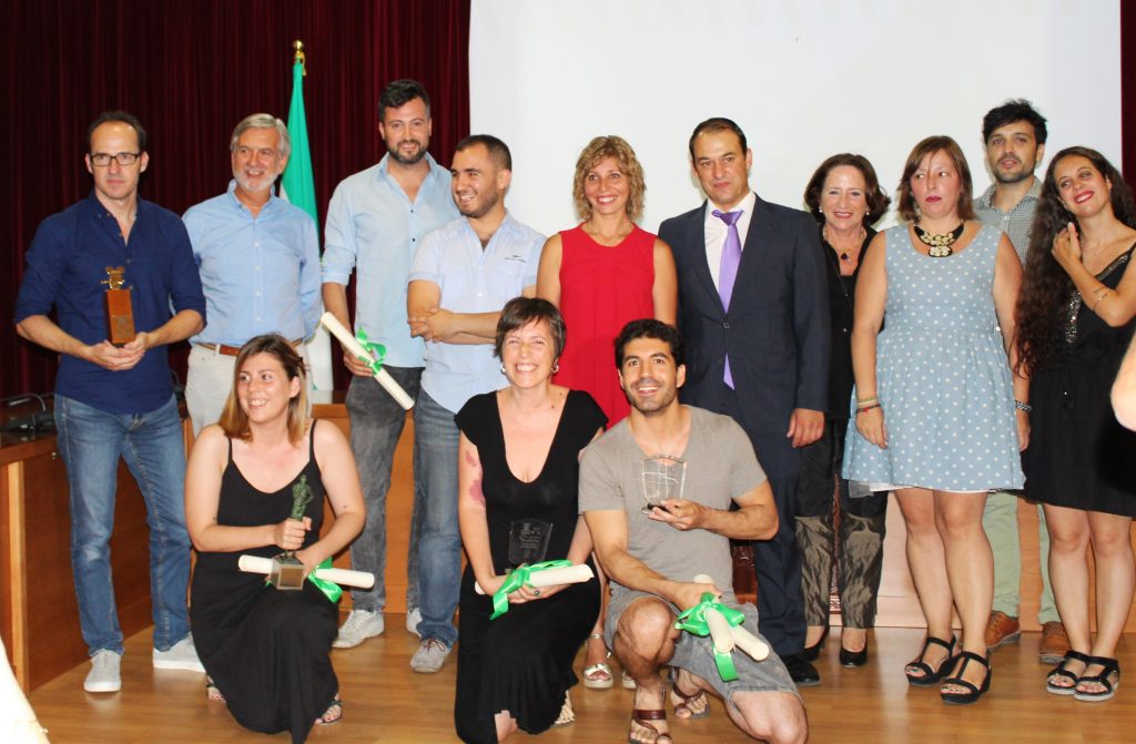 Participantes de la última edición del Festival de Cine Andaluz de Burguillos
