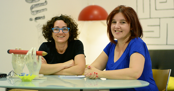 Sara Gallardo y Vanessa Perondi de Relatoras Producciones