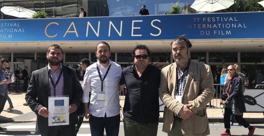 Los productores de Procinema en Cannes