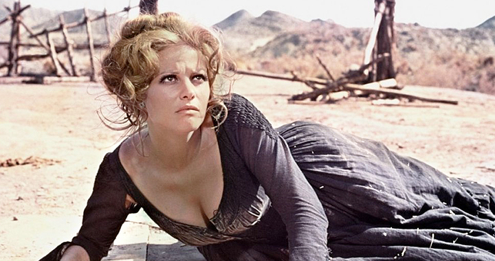 Claudia Cardinale en 'Hasta que llegó su hora' de Sergio Leone.