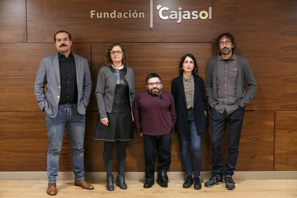 Alfonso Sánchez, María Rodriguez, Juan Antonio Bermúdez, Celia Rico Clavellino y Paco Baños.