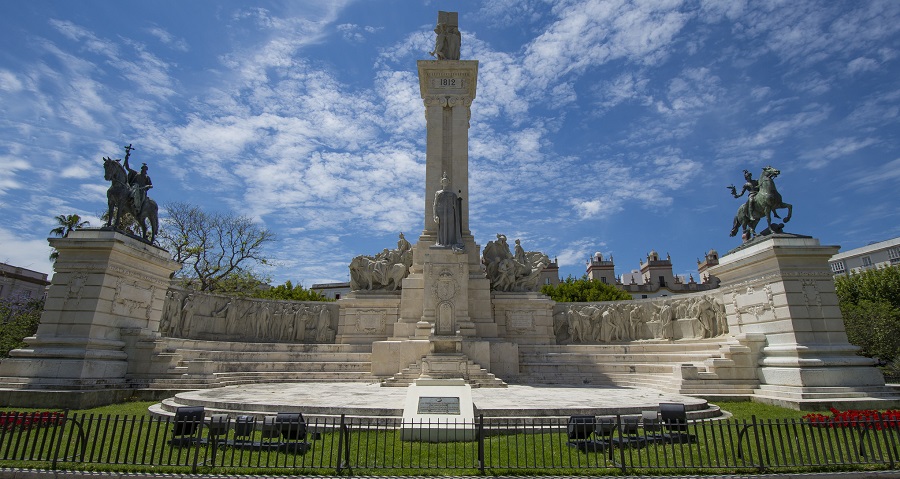 Monumento a las Cortes de Cádiz.